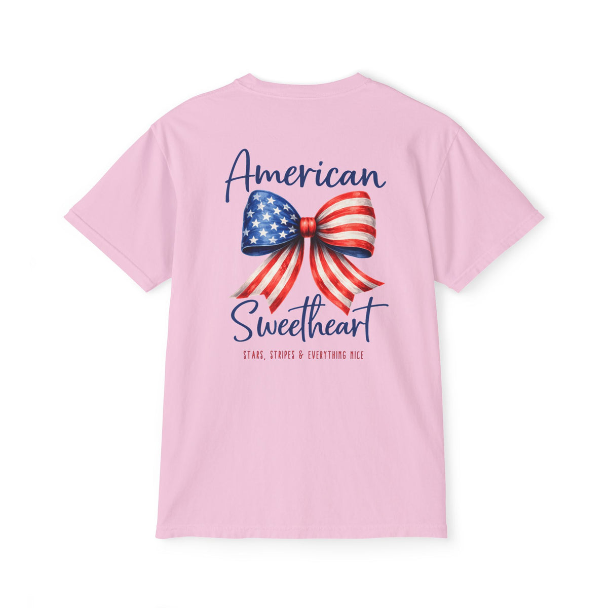 American Sweetheart Coquette Bow Tee
