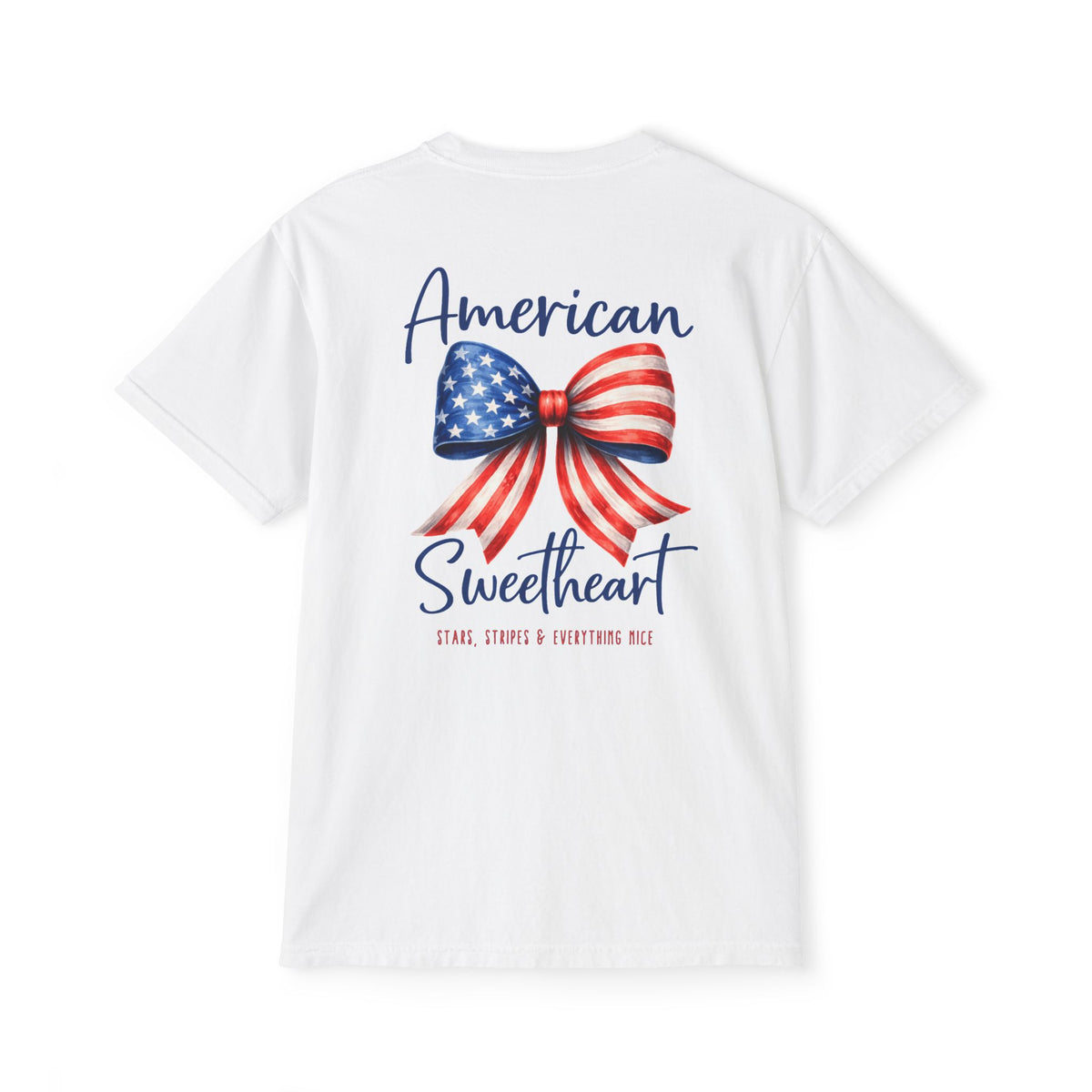 American Sweetheart Coquette Bow Tee