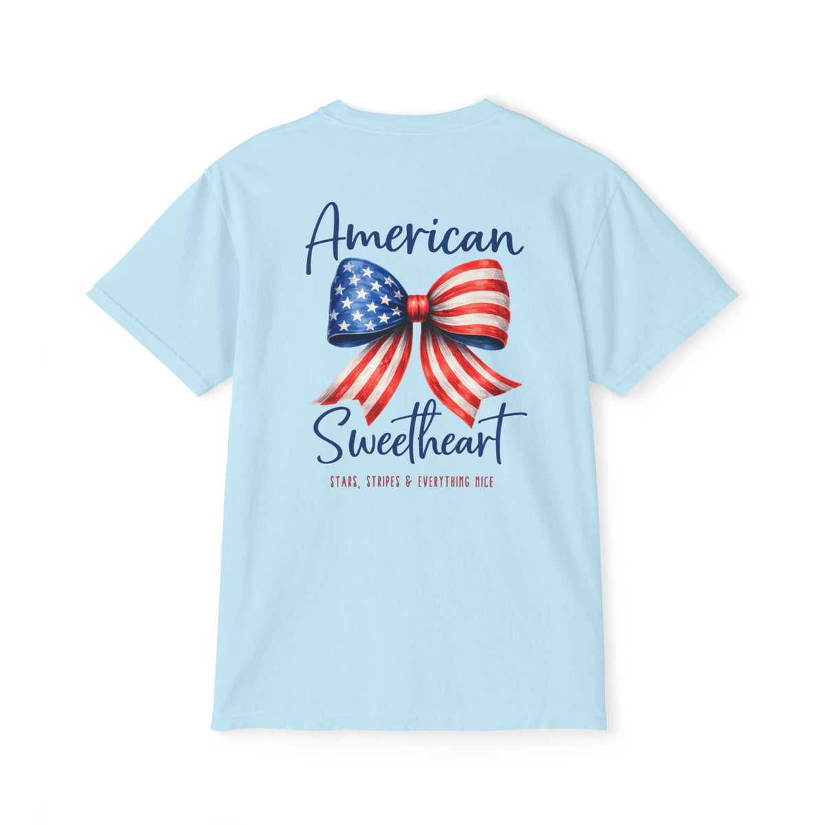 American Sweetheart Coquette Bow Tee
