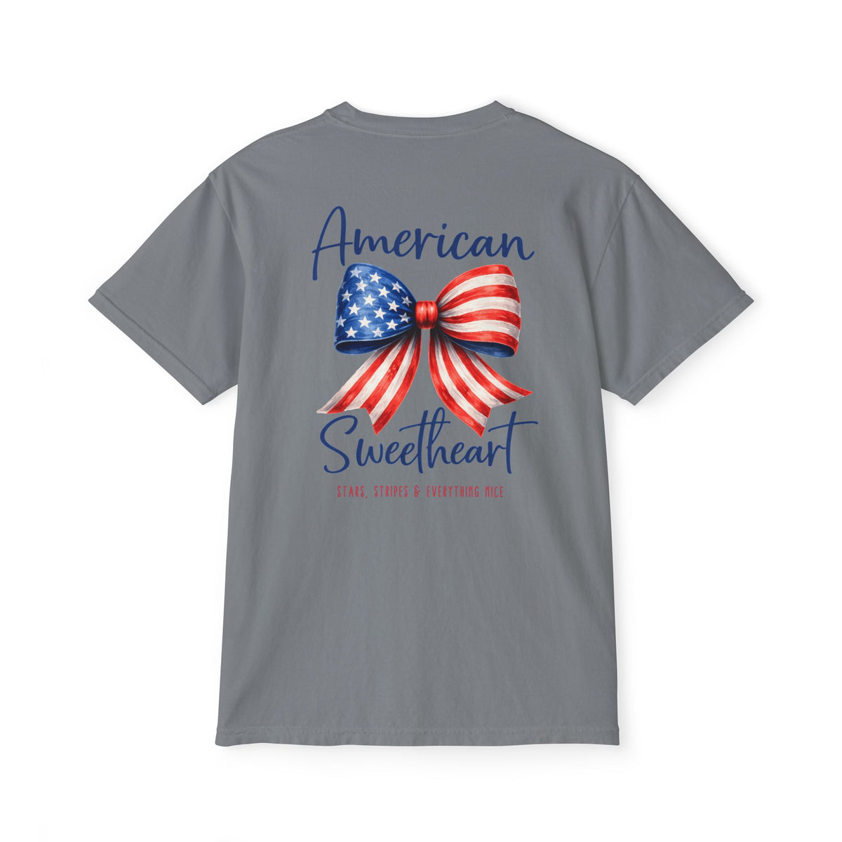 American Sweetheart Coquette Bow Tee