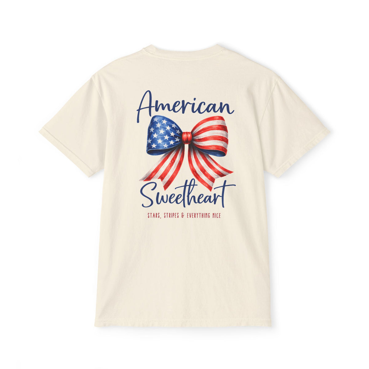 American Sweetheart Coquette Bow Tee