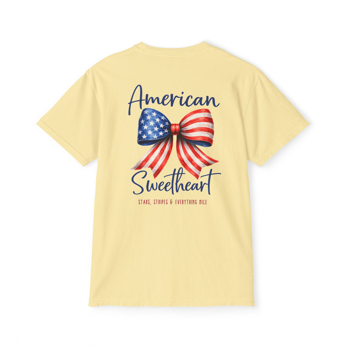 American Sweetheart Coquette Bow Tee